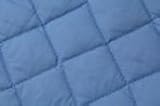Southern Textiles Blue Twin Size Quilted Bedcap Coverlet