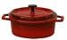 Set of 2 Ceramic Mini OVAL Cocottes (Rouge Red) - Staub