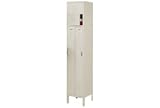 Penco Two Person Locker 15x21x72 Ready To Assembled 1 Wide Champagne