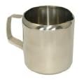 300ml (10floz) - Stainless Steel Milk Jug - Suitable for Latte, Cappucino