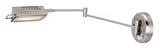 Access Lighting Pharmacy Brushed Steel Wall Mounted Task Lamp