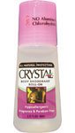 Crystal Body Deodorant Roll-On - 2.25 OZ (3 pack)