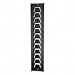 Lathem Time 12-BB Heavy-Duty Steel Badge Rack, Holds 12 Credit-Card Sized Id Cards And Badges