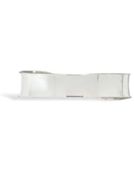 Cuff Bracelet Sterling Silver 17mm Concave Polished