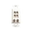 Almond Telephone/Coax Wall Plates