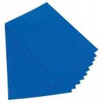 Eigenschaften Folia / Bastelfilz ca. 1-2mm 20x30cm Mittelblau