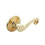 Scroll Dummy Lever Adjustable Polished Brass Right Handed