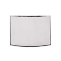 Single Panel Curved Pewter Screen