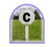 Dressage Pro Elegant Letters on Posts - Set of 12