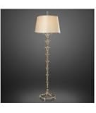 Fine Art Lamps 420020, Portobello Road Tall 3 Way Floor Lamp, 1 Light, 150 Total Watts, Silver