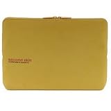 Tucano Second Skin Microfiber Script Sleeve for 13.3 MacBook Pro+Cencio, Yellow