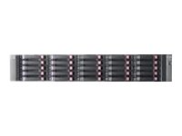 HP StorageWorks Modular Smart Array 70 Starter Kit - Hard drive array ( SATA-150 / SAS ) - 0 x HD - Serial Attached SCSI, Serial ATA (external) - rack-mountable - 2U