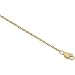 14K Yellow Gold Rope Chain, 16 inch