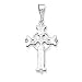 Sterling Silver Celtic & Iona Cross Pendant