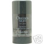 OBSESSION NIGHT By Calvin Klein For Men DEODORANT STICK ALCOHOL FREE 2.6 OZ