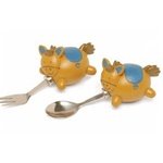 EIEIO Horse - Baby Flatware Set by Mud Pie