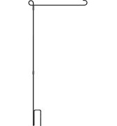 Metal Garden Flag Stand