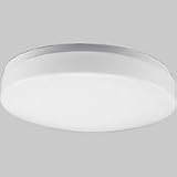 Progress Lighting White Three-Light Fluorescent Ceiling Light