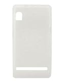 New PCS Brand Products Motorola A855 Droid Silicon Skin White High Quality Wonderful Design Unique