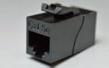日本製線　Cat.5e用 キーストン型JJアダプタ　NSJJC5EBK-KEY※6個入り