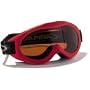 ALPINA Kinder Skibrille Schneebrille CARVY rot Alpina