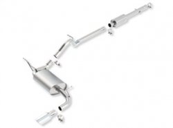 Borla 140461 Stainless Steel Cat-Back Exhaust System for Wrangler 3.6L AT/MT 4WD 4-Door