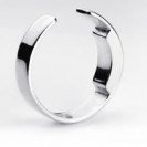 Silent Knight Ring Anti Snoring Acupressure Ring Hallmarked Solid Sterling Silver Large
