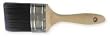 Industrial Grade 1XRN1 Semi-Oval Brush, Polyester, Size 3 In