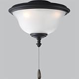 Fans Forged Black P2636-80 Candelabra Base By Progressive Lighting