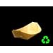 Packnwood Bamboo Leaf Boat, 4.7" Length x 2.3" Width x 0.59" Height (10 Packs of 100)