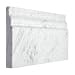 Carrara (Carrera) Venato Honed Skirting Baseboard 12" Trim