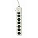 Electronics : Phillips S100211 6 Outlet Metal Surge Protector