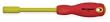 Westward 1YXL2 Insulated Nut Driver, Hollow, 11/32 In