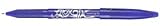 Pilot FriXion Rollerball Pen with Eraser and Rewriter 0.7mm Tip 0.4mm Line Blue Ref 224101203 [Pack 12]