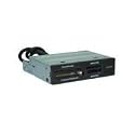 Samsung  High Speed  All in 1 Multi Card Reader - Intern ( 5 Slots / USB ) / black  / CF , I/II , MD , MS / MS Duo , T-Flash / Micro SD , SD / MMC , SM