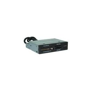 Samsung / Sema High Speed All in 1 Multi Card Reader - Intern (5 Slots / USB) / black / CF , I/II , MD , MS / MS Duo , T-Flash / Micro SD , SD / MMC , SM Samsung / Sema High Speed All in 1 Multi Card Reader - Intern (5 Slots / USB) / black / CF , I/II , MD , MS / MS Duo , T-Flash / Micro SD , SD / MMC , SM