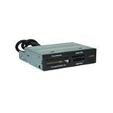 Samsung / Sema 	 High Speed All in 1 Multi Card Reader - Intern (5 Slots / USB) / black / CF , I/II , MD , MS / MS Duo , T-Flash / Micro SD , SD / MMC , SM, SDHC