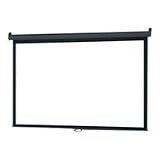Manual Pull Down Projector Screen: 120 In., 4:3 Ratio