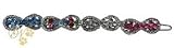 Beau Nouveau BNBTBOWCD01 Crystal Bow Barrette Large - Clear Diamond - 1 Inch