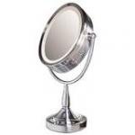Zadro 8X - 1X Dimmable Lighted Oval Vanity Mirror OVLV68