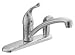 Chateau 8" Chrome Single Lever Kitchen Faucet with Spray