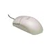 IBM Sleek Pearl White Mouse 2-Button