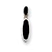 Sterling Silver Onyx Double Drop Earrings