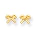 Toys : 14k Bows Screw-Backback Childrens Earrings