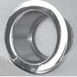 Trim to the Trade 4T-213A-15 Disposal Flange, Gloss Black