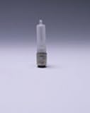 100 watt 120 volt T4 Double Contact Bayonet (BA15d) Base Eiko Light Bulb