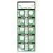 Button Replacement Batteries (Card of 10) 1.5 volts