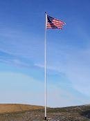 New 25 Foot Aluminum Sectional Flag Pole