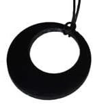 Shungite Pendant "Circle in Circle"