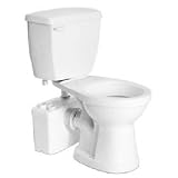 Saniflo Two Piece Round Bowl Toilet with Macerating Pump 017-003-005 White